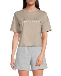 Calvin Klein - Short-Sleeve Logo T-Shirt - Lyst