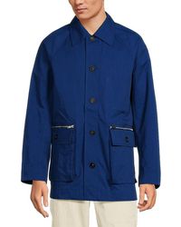 3.1 Phillip Lim - Chore Raglan Sleeve Shirt Jacket - Lyst