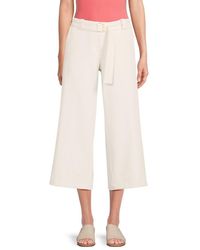 DKNY - Belted Culottes - Lyst