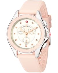 michele women's cape topaz sport watch 40mm