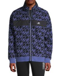 new balance faux fur jacket