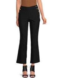 Nanette Lepore - Button Ankle Flare Pants - Lyst