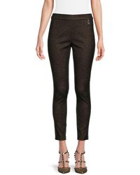 Tommy Hilfiger - Speckled Mid Rise Pants - Lyst