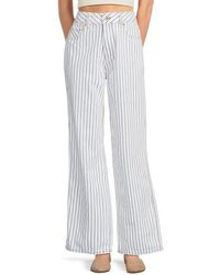 DL1961 - Gisele High-rise Wide-leg Jeans - Lyst