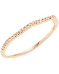 Saks Fifth Avenue 14k White Gold & Diamond Pendant Necklace - Multicolour