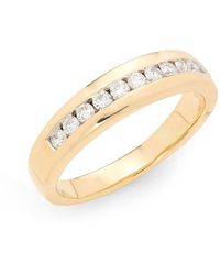 Effy - 14K & 0.43 Tcw Lab Grown Diamond Band Ring - Lyst