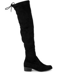 Charles by Charles David Gunter Over the Knee Boot in Black 7 NEW 