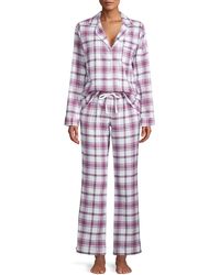 UGG Raven 2-piece Flannel Pyjama Set - Multicolour