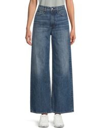 Rag & Bone - Lori Mid-Rise Wide-Leg Jeans - Lyst