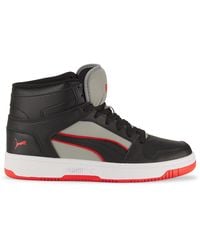 PUMA - Rebound Layup Piping High-top Sneakers - Lyst
