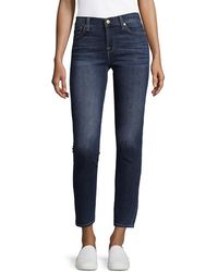 7 For All Mankind - Women's Gwenevere Washed Jeans - Graham - Size 24 (0) - Lyst