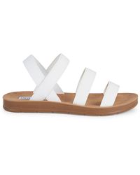 steve madden jammin strappy flat sandal