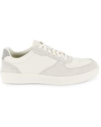 Cole Haan - Grand Crosscourt Leather & Suede Sneakers - Lyst