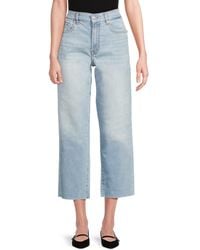 7 For All Mankind - The Modern Straight Cropped Jeans - Lyst