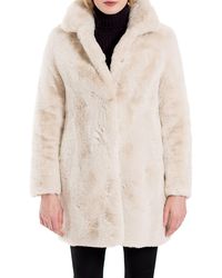belle fare faux fur vest