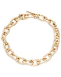AllSaints - Goldtone Link Chain Necklace/17' - Lyst