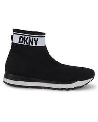 donna karan high top sneakers