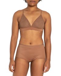 Nude Barre - Mesh Bralette - Lyst