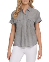 dkny jeans women's tops