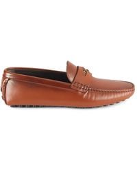 Roberto Cavalli - Leather Driving Loafers - Lyst