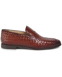 Steve Madden - Horas Woven Design Penny Loafers - Lyst