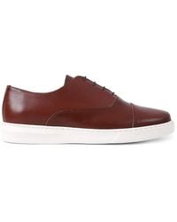 VELLAPAIS - Comfort Morris Cap Toe Leather Oxford Shoes - Lyst