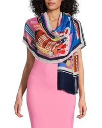 Kate Spade - City Map Oblong Scarf - Lyst