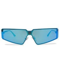 Balenciaga - 99mm Rectangle Sunglasses - Lyst