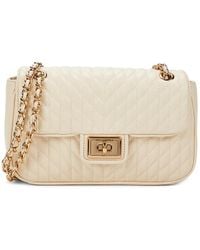 Karl Lagerfeld - Quilted Leather Shoulder Bag - Lyst