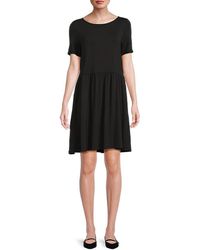 Vero Moda - Tamara Solid A-line Dress - Lyst