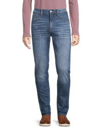 Hudson Jeans - Zane High Rise Whiskered Skinny Jeans - Lyst