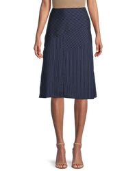 DKNY Knee-length skirts for Women - Up to 80% off at Lyst.com