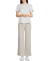 Saks Fifth Avenue - 100% Linen T-Shirt - Lyst