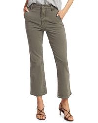 Joe's Jeans Women's The Slim Kick Flare Jeans - Deep Celadon - Size 27 (4) - Green