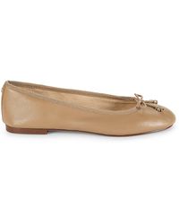 Sam Edelman - Flora Leather Ballet Flats - Lyst
