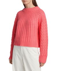 Lafayette 148 New York - Mixed Knit Cashmere Sweater - Lyst