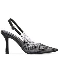 Ninety Union - Irene 90Mm Clear Rhinestone Slingback Pumps - Lyst