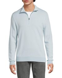 Vince - Birdseye Merino Wool Pullover Sweater - Lyst