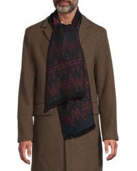 Missoni - Zig Zag Wool Blend Scarf - Lyst