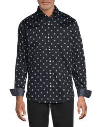 Ted Baker - Soren Floral Stretch-Cotton Shirt - Lyst