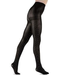 LECHERY - 1-pack Dotted Ring Opaque Tights - Lyst