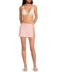 Red Carter - Jacquard Ring Skirt Cover-Up - Lyst