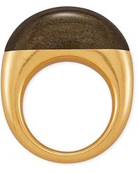 Kendra Scott Kaia Vintage Gold-plated Cocktail Ring - Metallic