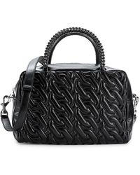 Rebecca Minkoff - Quilted Leather Top Handle Bag - Lyst