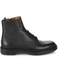 hugo boss lace up boots