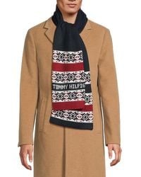 Tommy Hilfiger - Snowflake Logo Scarf - Lyst