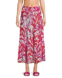 MILLY - Jem Under The Sea Cover-Up Skirt - Lyst