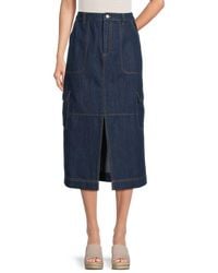 Rails - Tasha Slit Midi Skirt - Lyst