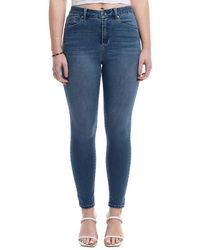 1822 Denim - High Rise Ankle Skinny Jeans - Lyst