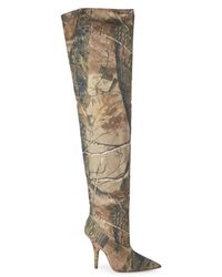 yeezy thigh high boots